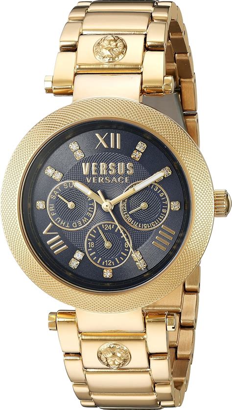 versus versace gold watch